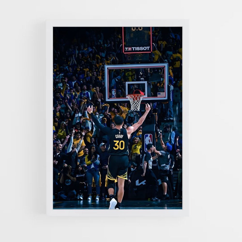 Poster Saut Vers la Victoire – affiche Basketball (vue 3)